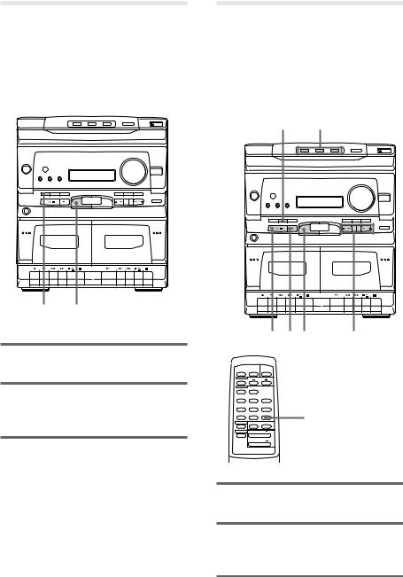 Sony MHC-C20 User Manual