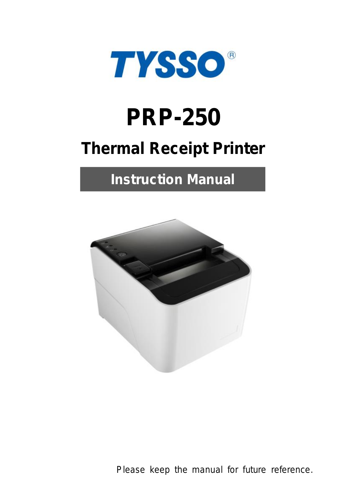 Tysso PRP-250 Instruction Manual