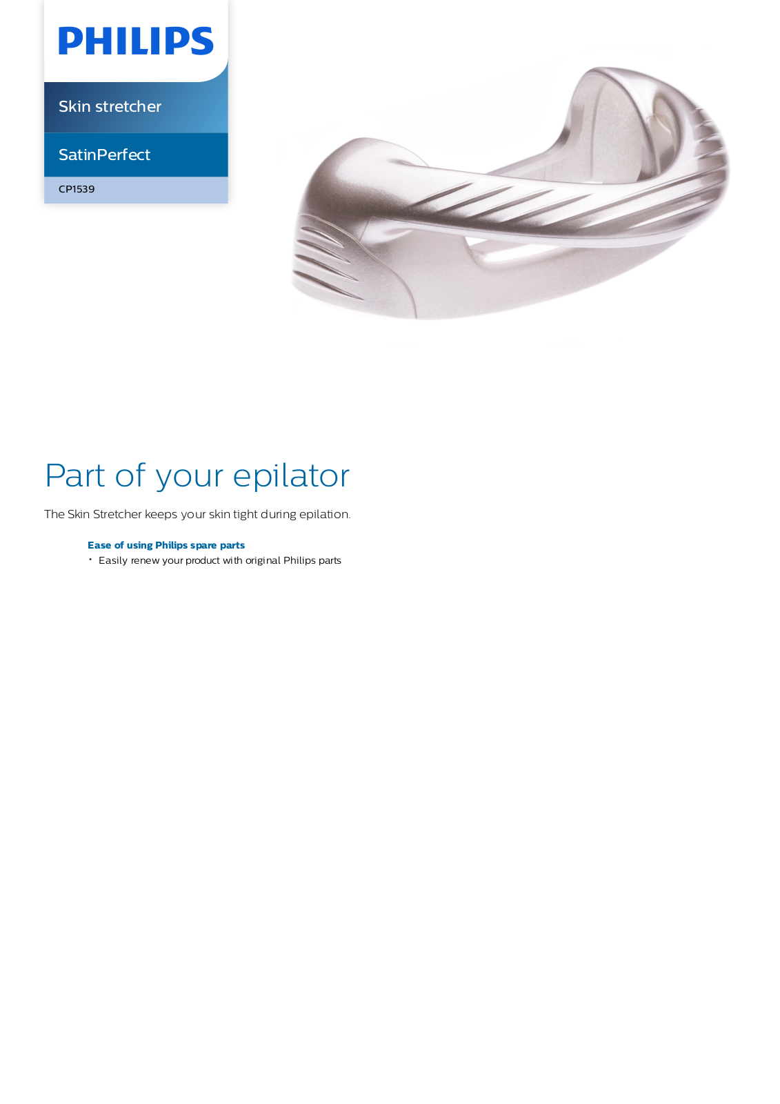 Philips CP1539/01 leaflet - ManualMachine.com