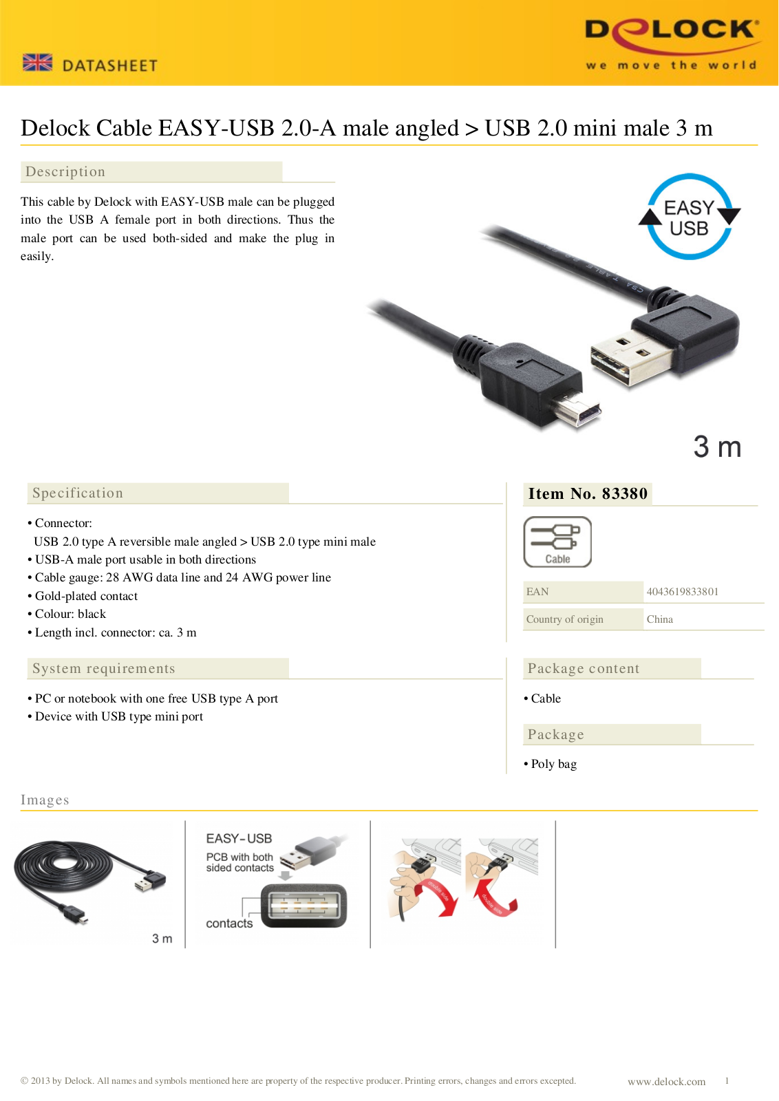 DeLOCK 83380 User Manual - ManualMachine.com