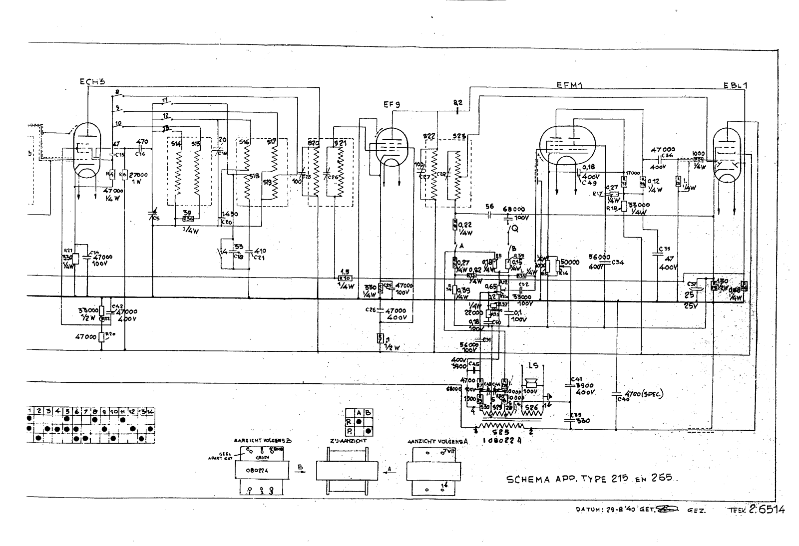 Waldorp 215 schematic