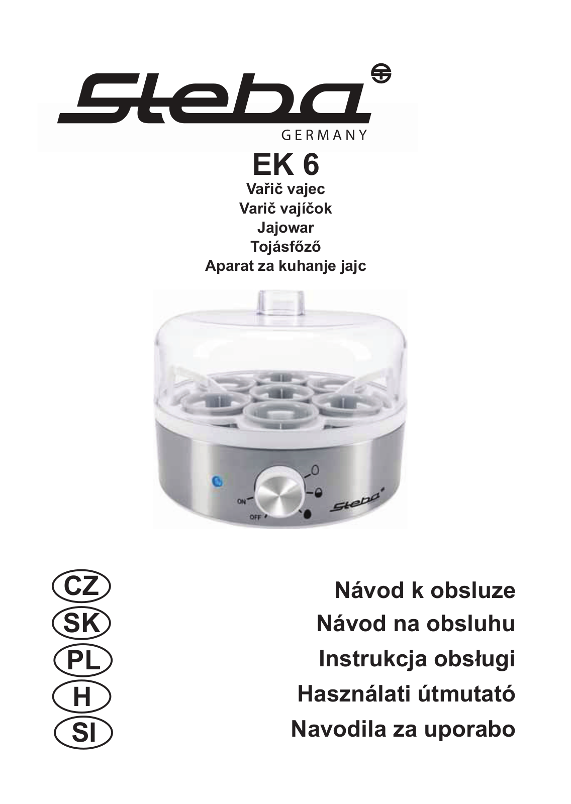 Steba EK 6 User Manual