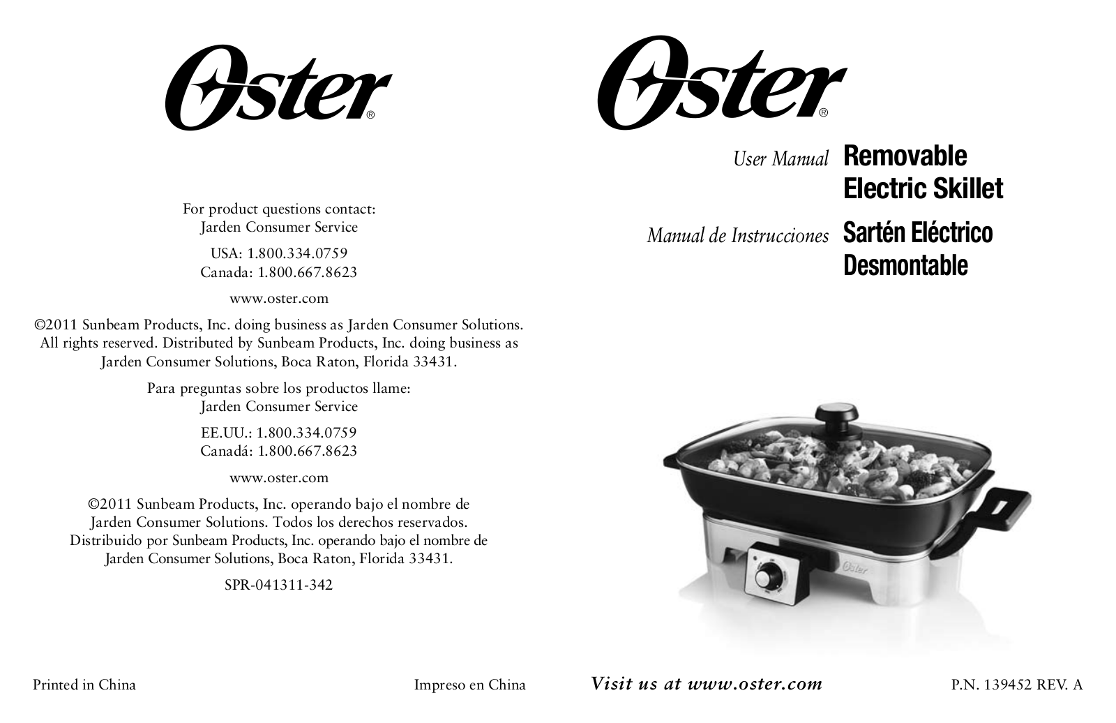 Oster Fryer User Manual