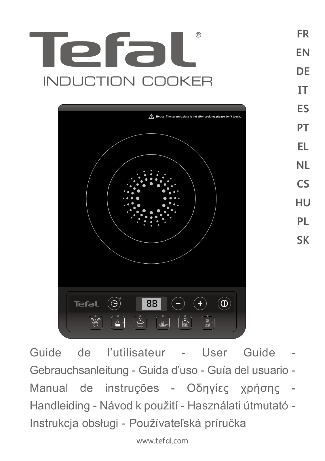 Tefal IH210840 User Manual