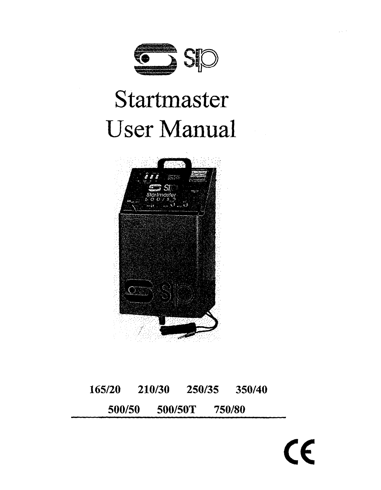 Sip 750-80, 500-50T, 350-40, 500-50, 250-35 User Manual