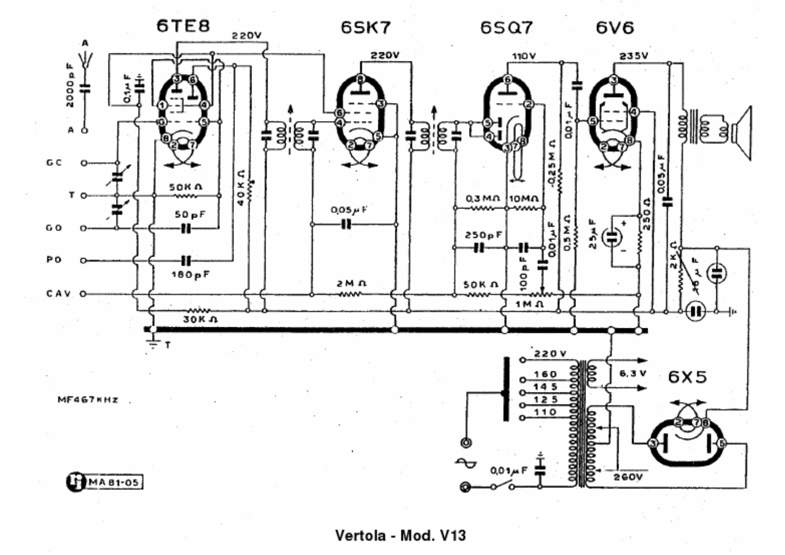 Vertola v13 schematic