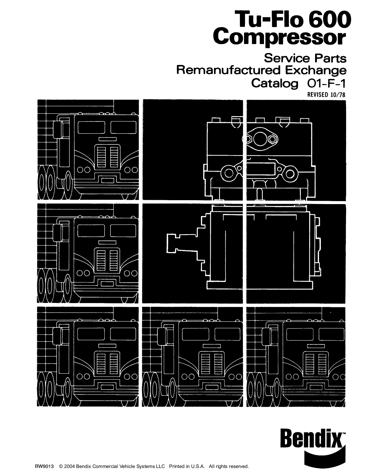 BENDIX 01-F-1 User Manual