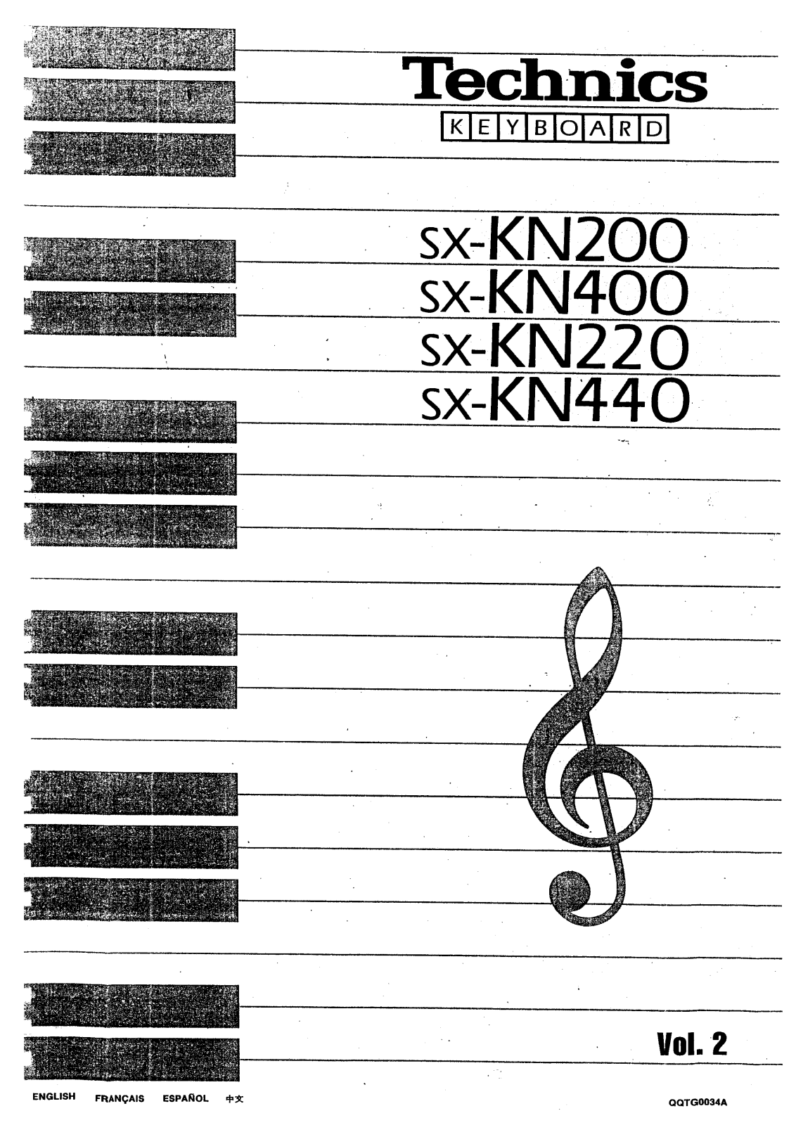 Technics SX-KN400 User Manual