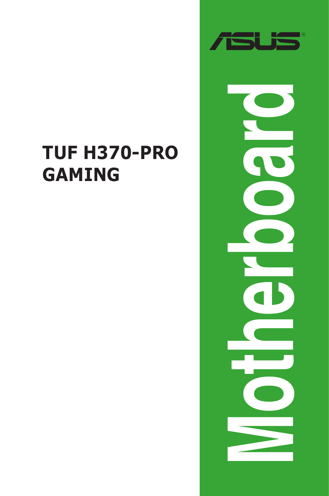 ASUS TUF H370-Pro Gaming Service Manual