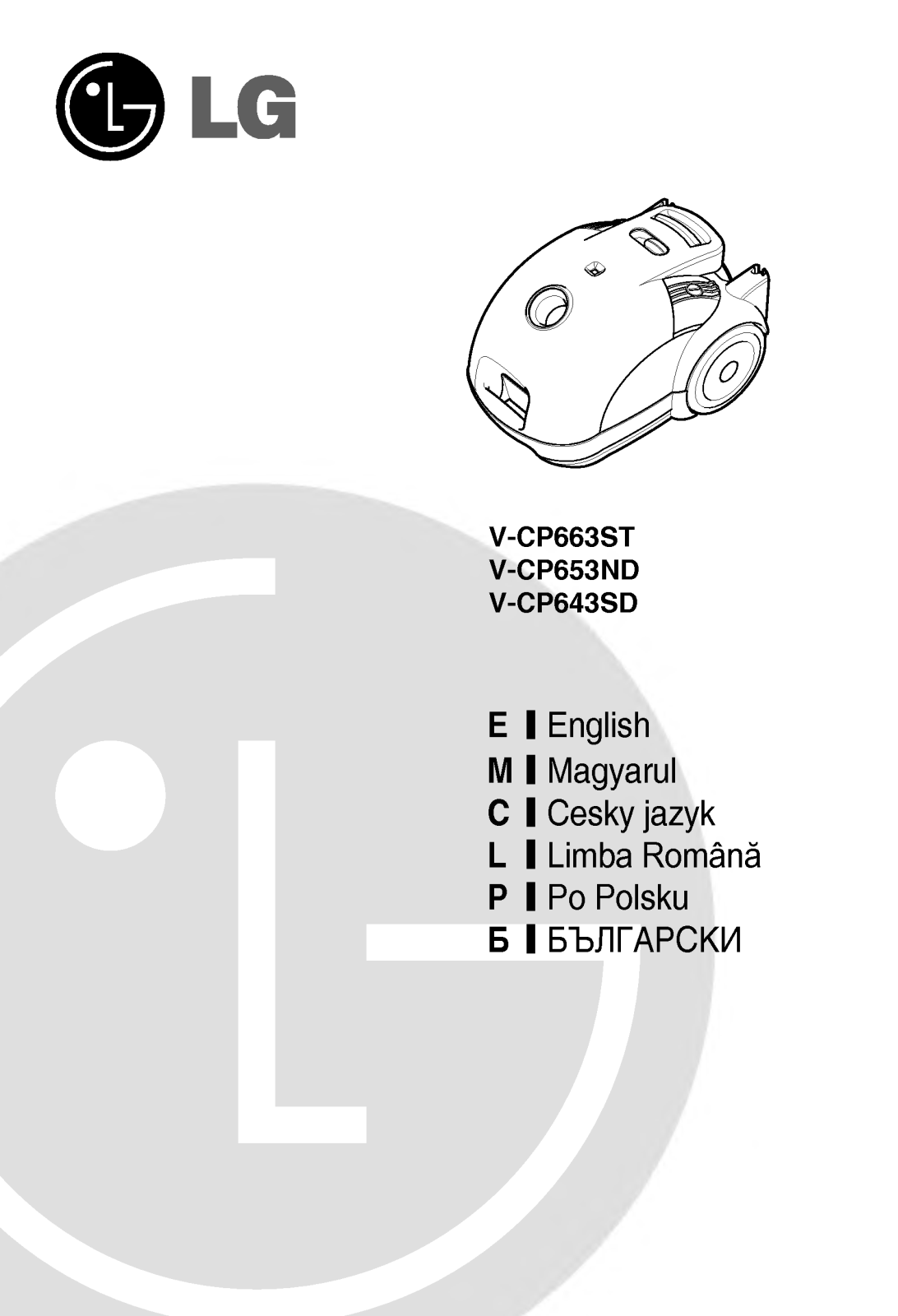 Lg V-CP663St, V-CP653ND, V-CP643SD User Manual