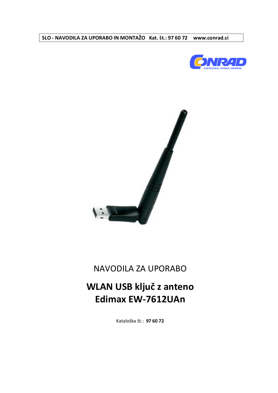 EDIMAX EW-7612UAN V2 User manual