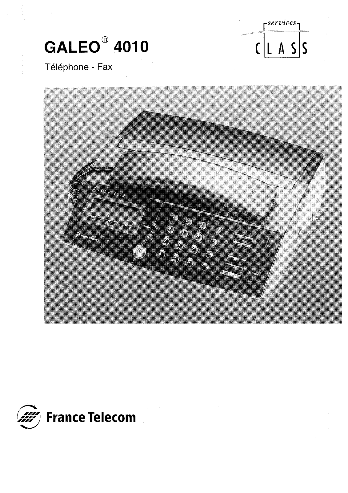 France telecom GALEO 4010 User Manual