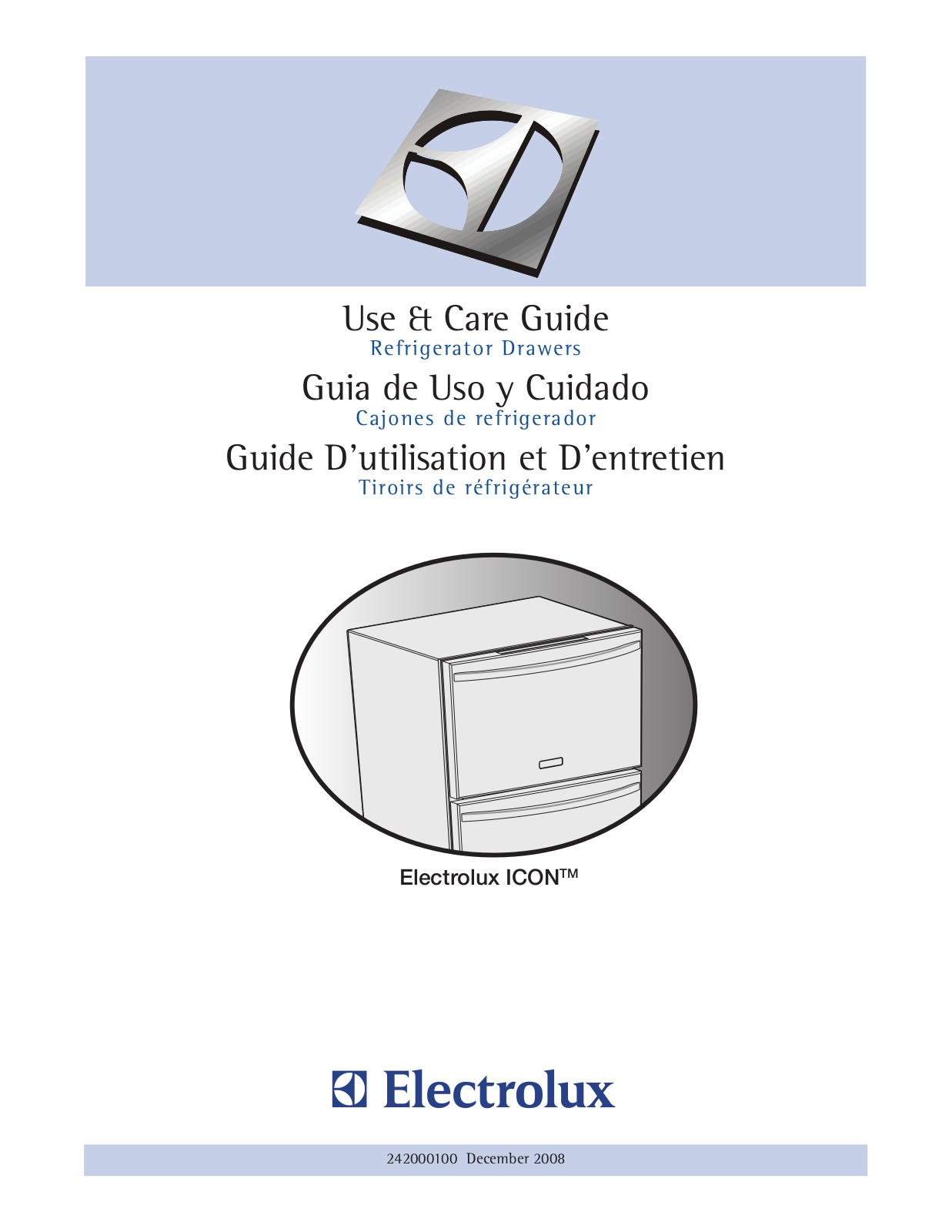 Electrolux 242000100 User Manual