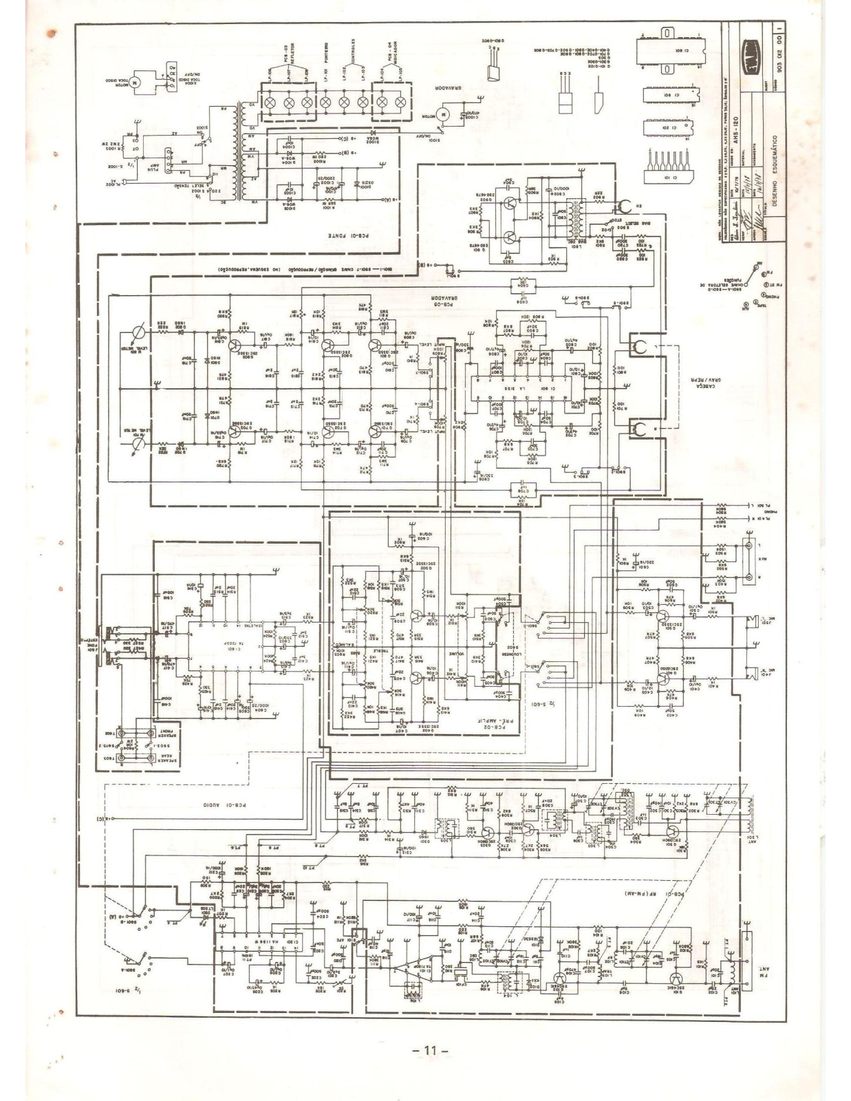 Aiko AHS-120 Schematic