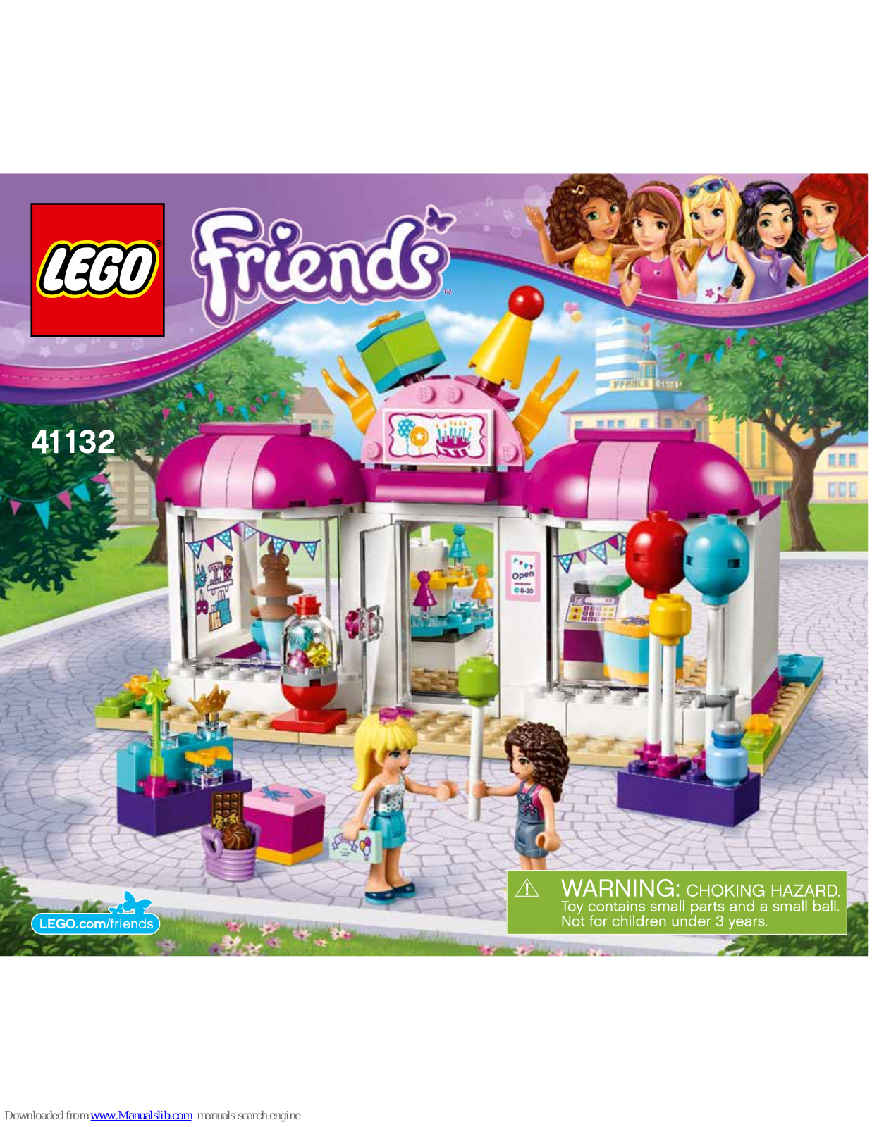 LEGO friends 41132, 41128, 41125 Instructions Manual