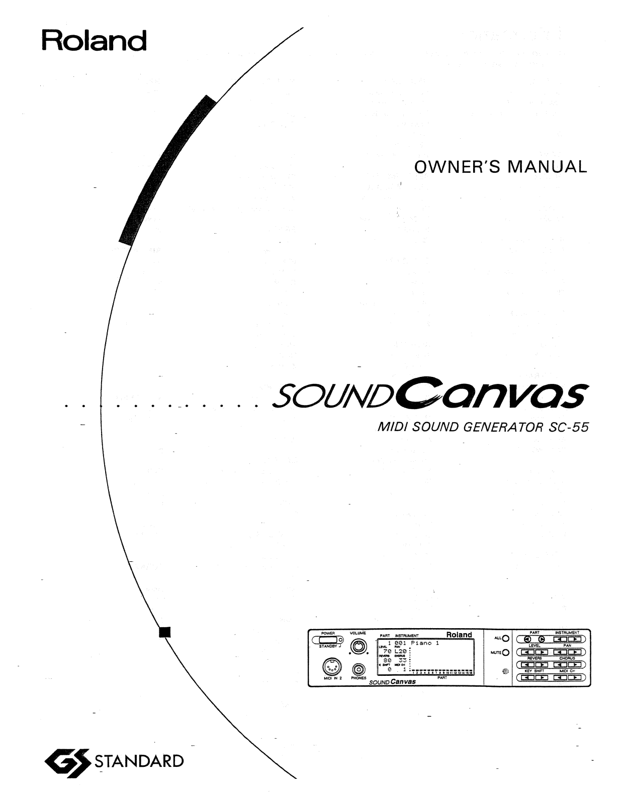 Roland Corporation SC-55 Owner's Manual