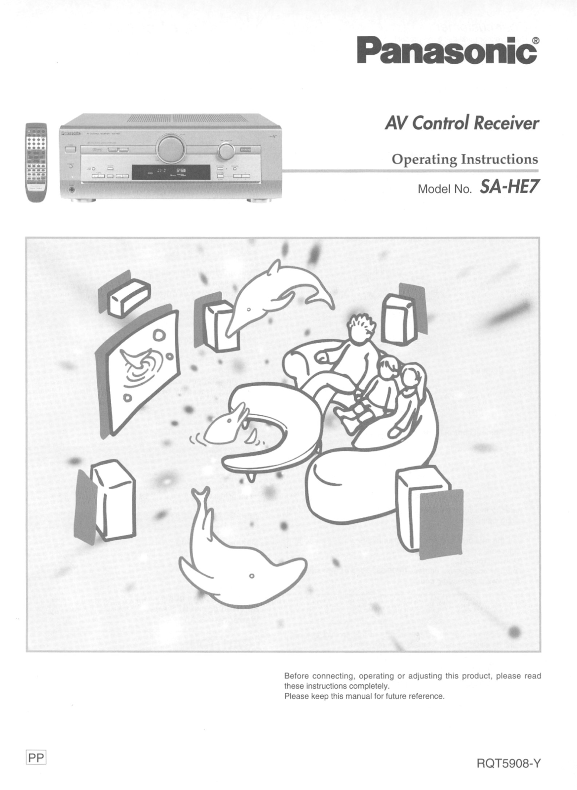 Panasonic SA-HE7 Operating Instruction
