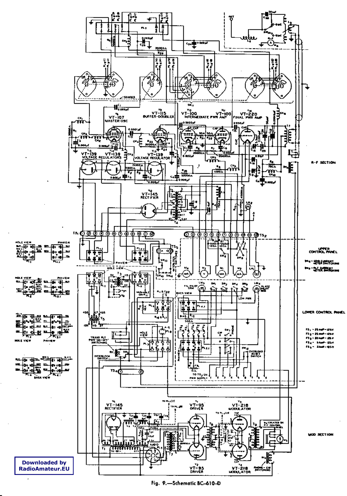 Pozosta BC-610-D Schematic