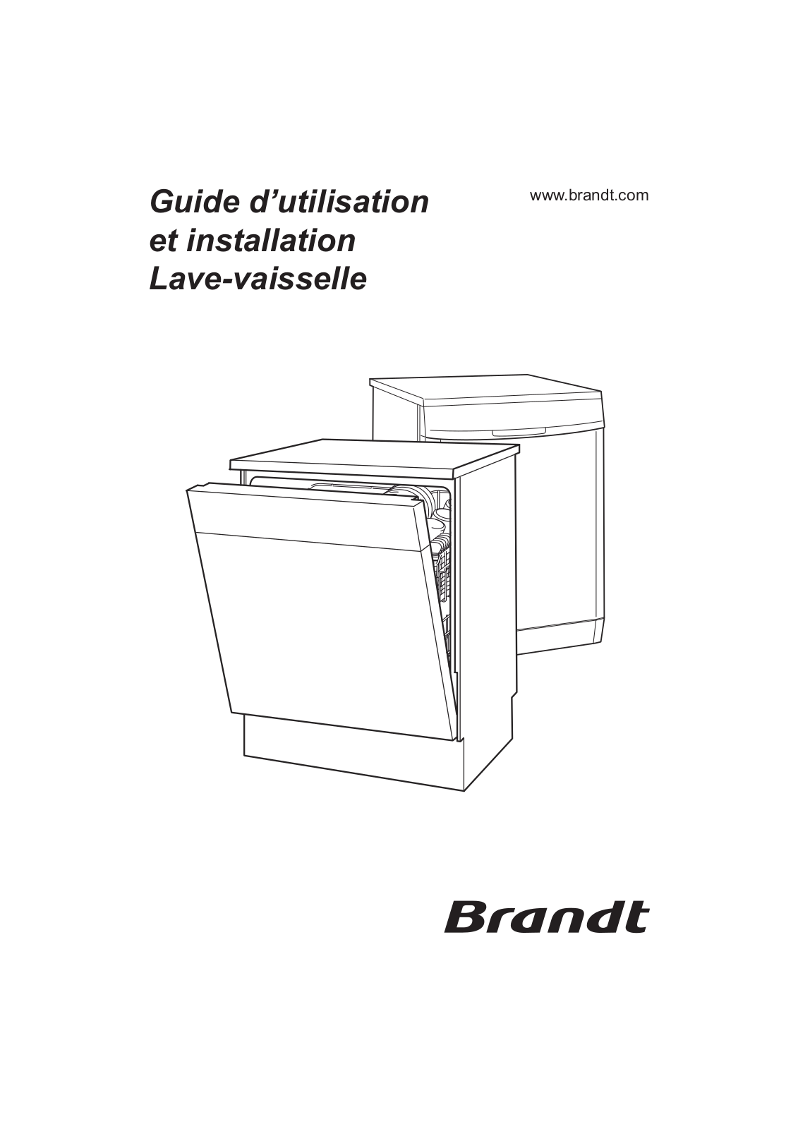 BRANDT DFH1315, DFH1330B User Manual
