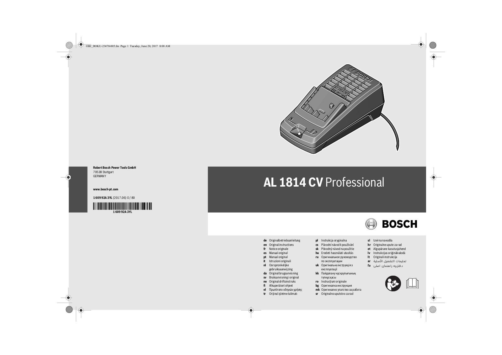 Bosch AL 1814 CV User Manual