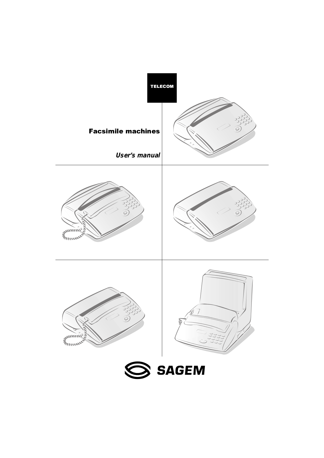 Sagem Fax 2306, Fax 2316, Phonefax 2312, Phonefax 2320, Phonefax 2325 User Manual