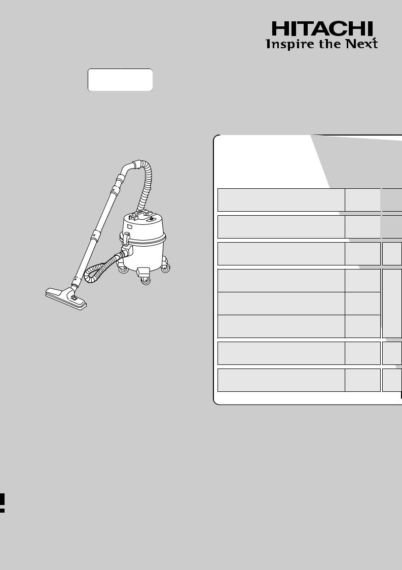 HITACHI CV-G95K User guide