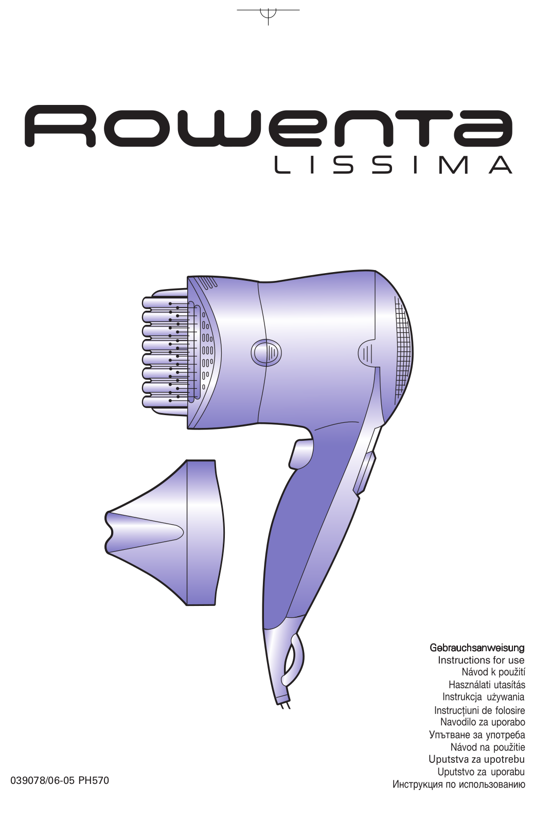 Rowenta PH5704 User Manual