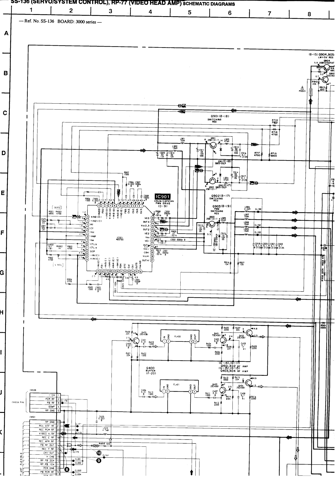 Sony CCD-F555E shematics