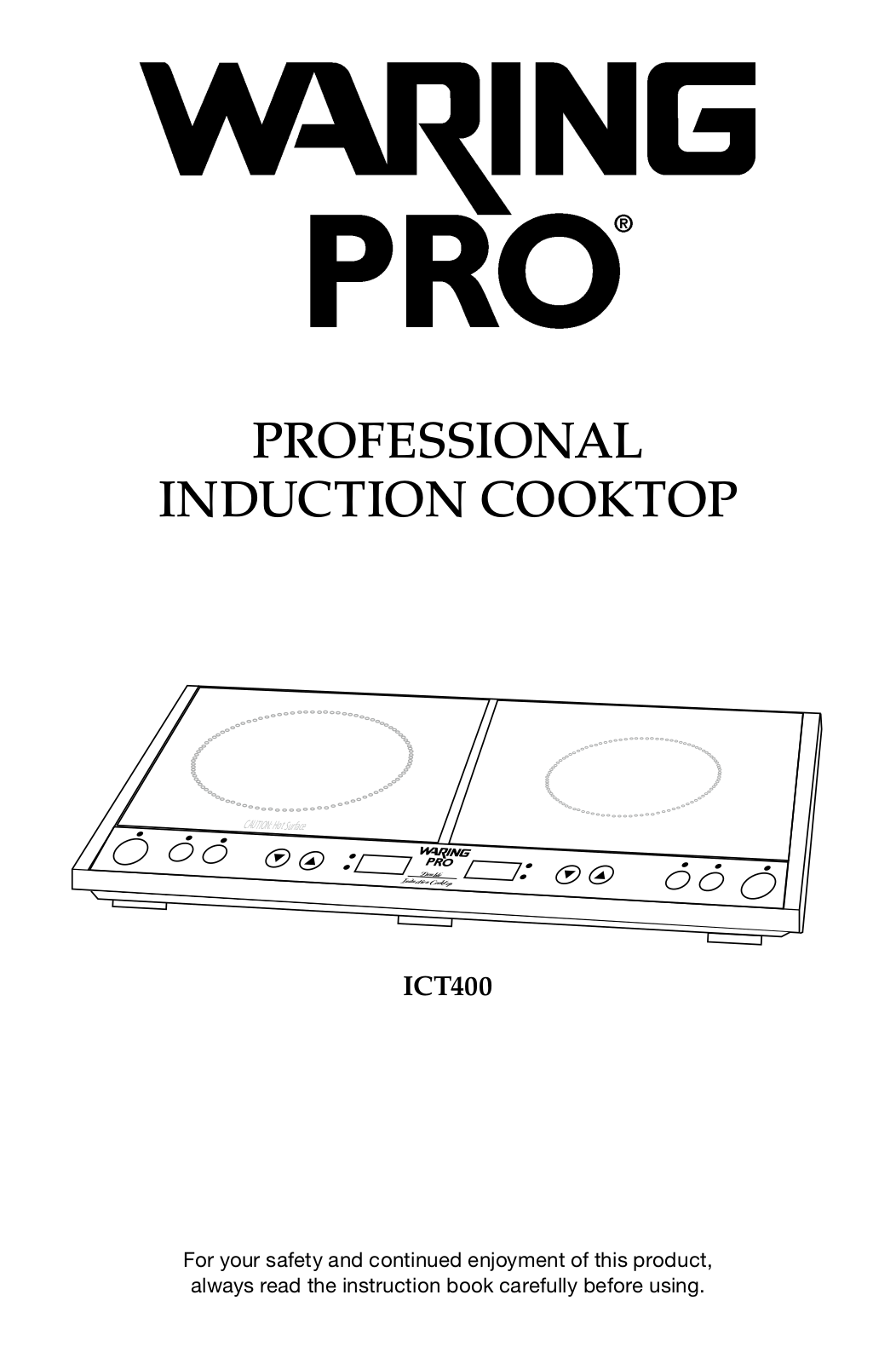 Waring Pro ICT400 User Manual