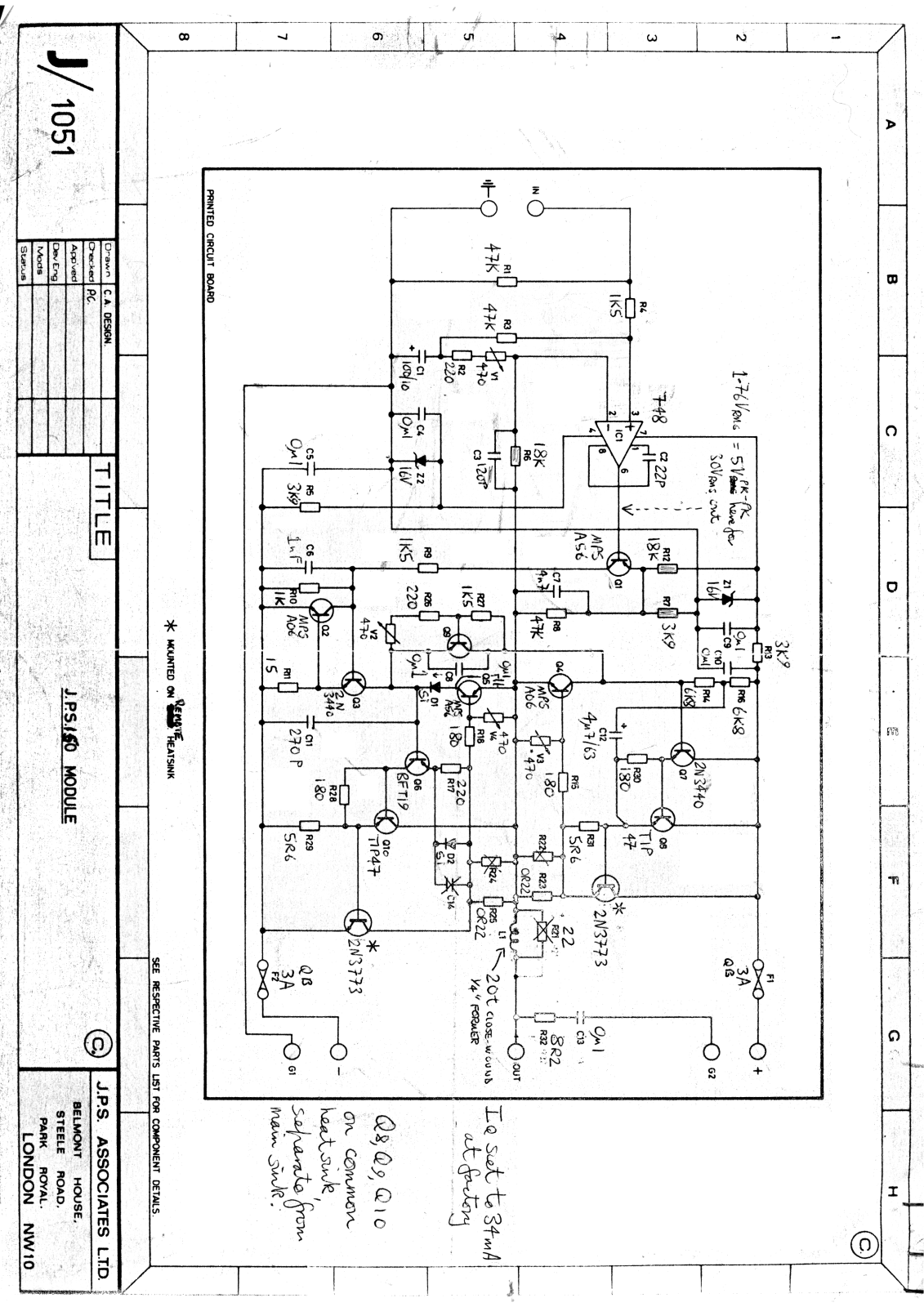 JPS Associates jps150 schematic