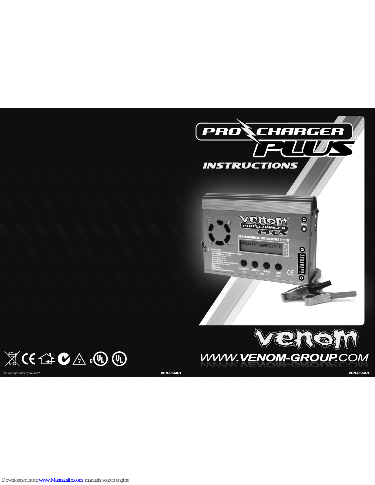 VENOM Pro Charger Plus Instructions Manual