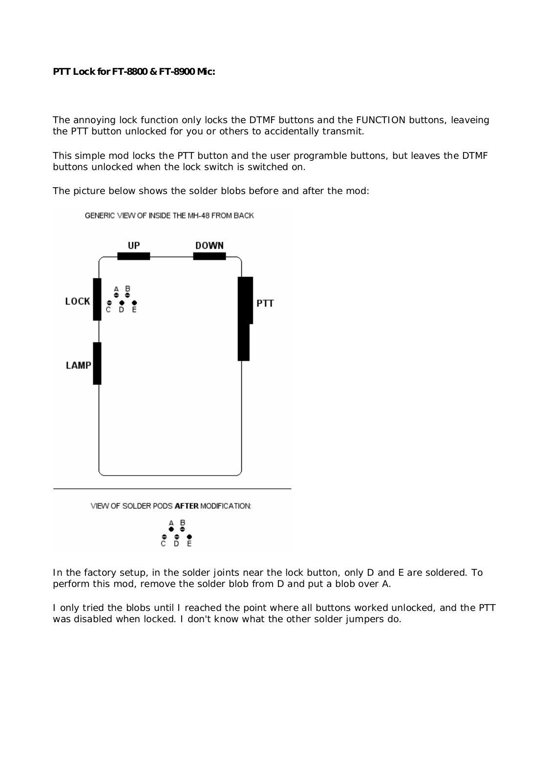 Yaesu HM-48 Yaesu_HM-48_PTT_mod.pdf - ManualMachine.com