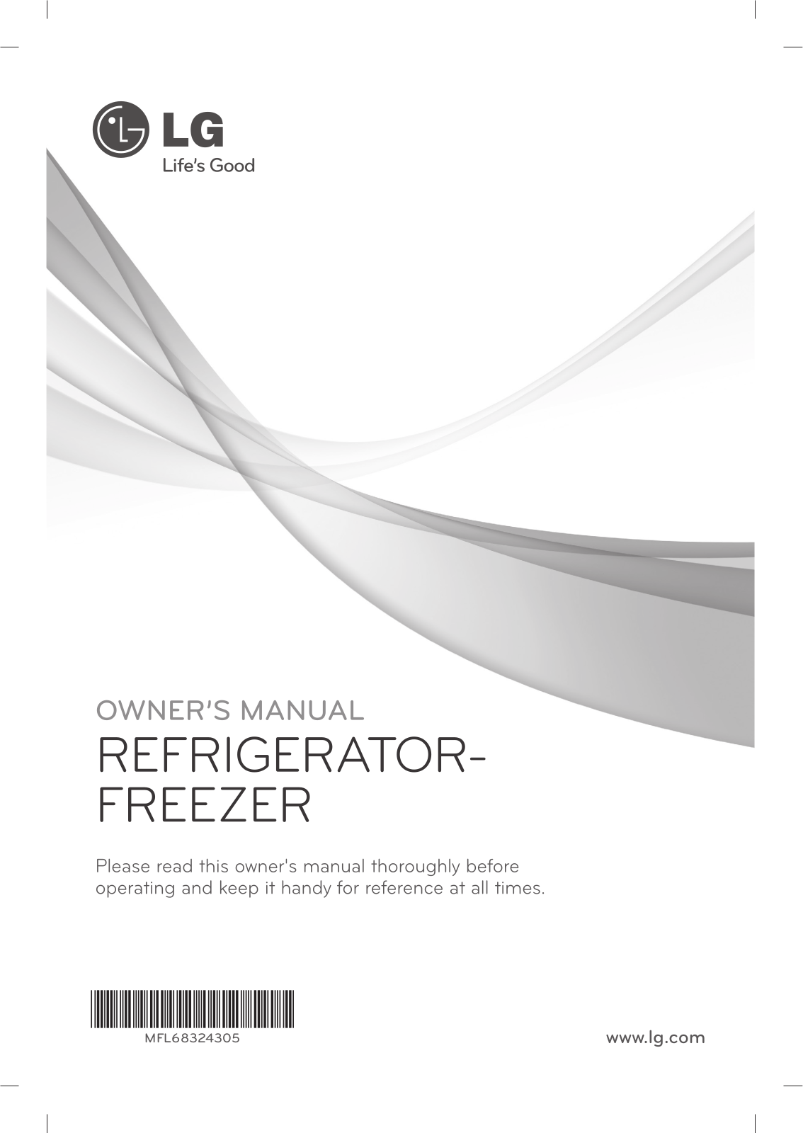 LG GR-B822HLPL Owner’s Manual