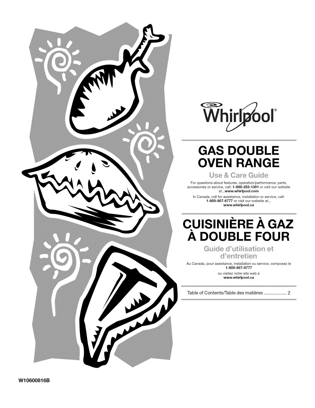 Whirlpool WGG755S0BS01, WGG755S0BH01, WGG755S0BE01, WGG555S0BW01, WGG555S0BW00 Owner’s Manual