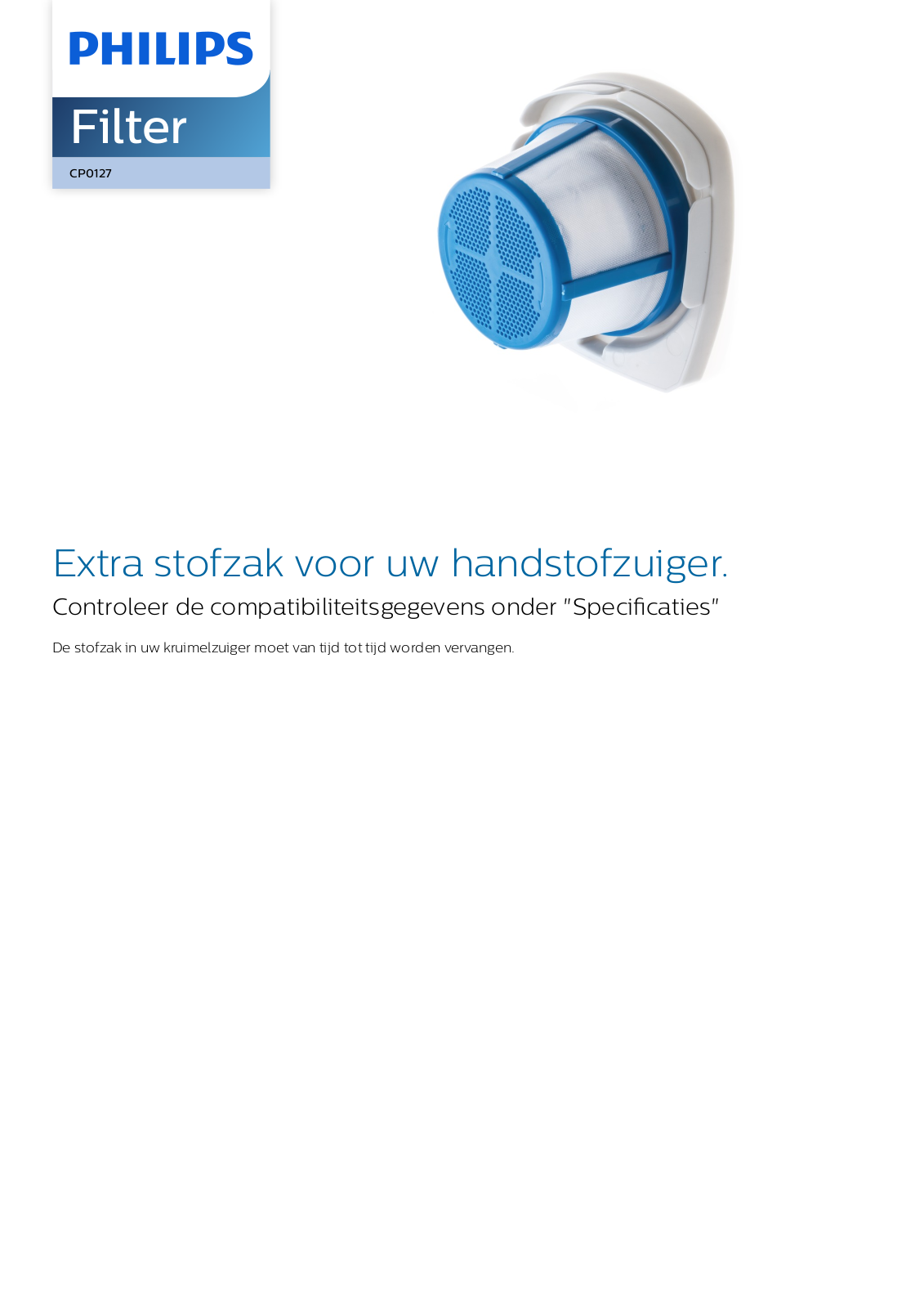 Philips CP0127/01 Leaflet - ManualMachine.com