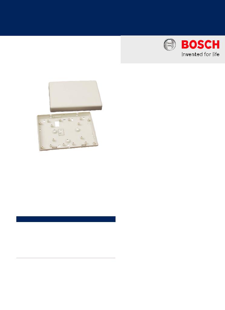 Bosch AE20 Specsheet