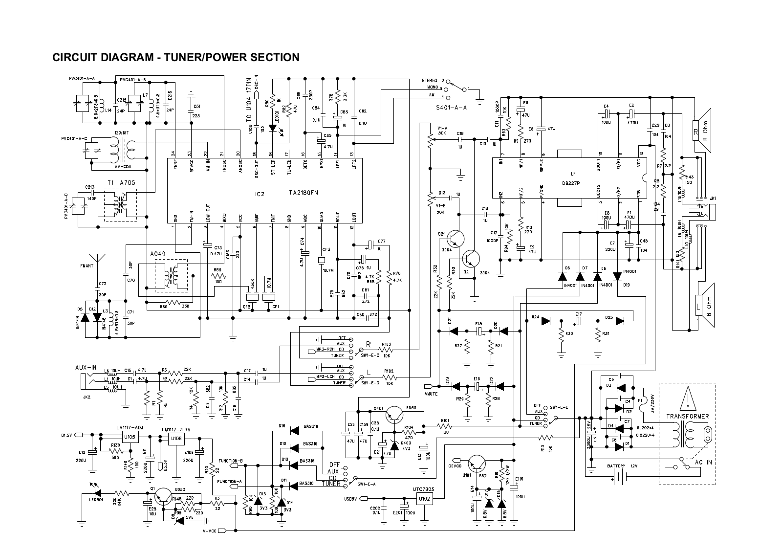 Vitek VT-3455 Circuit diagrams