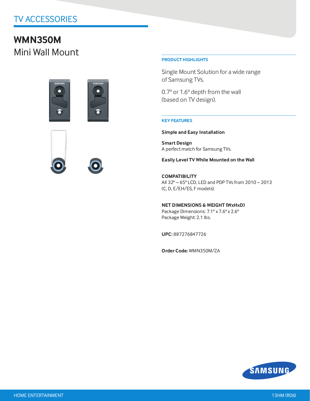 Samsung WMN350M-ZA User Manual
