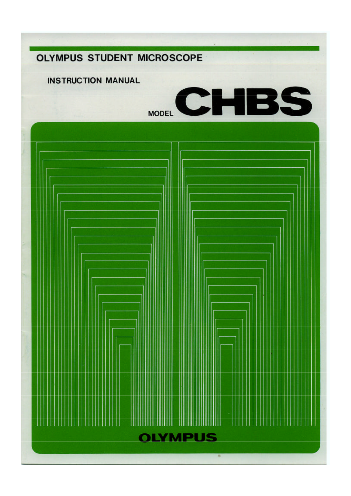 Olympus CHBS User Manual