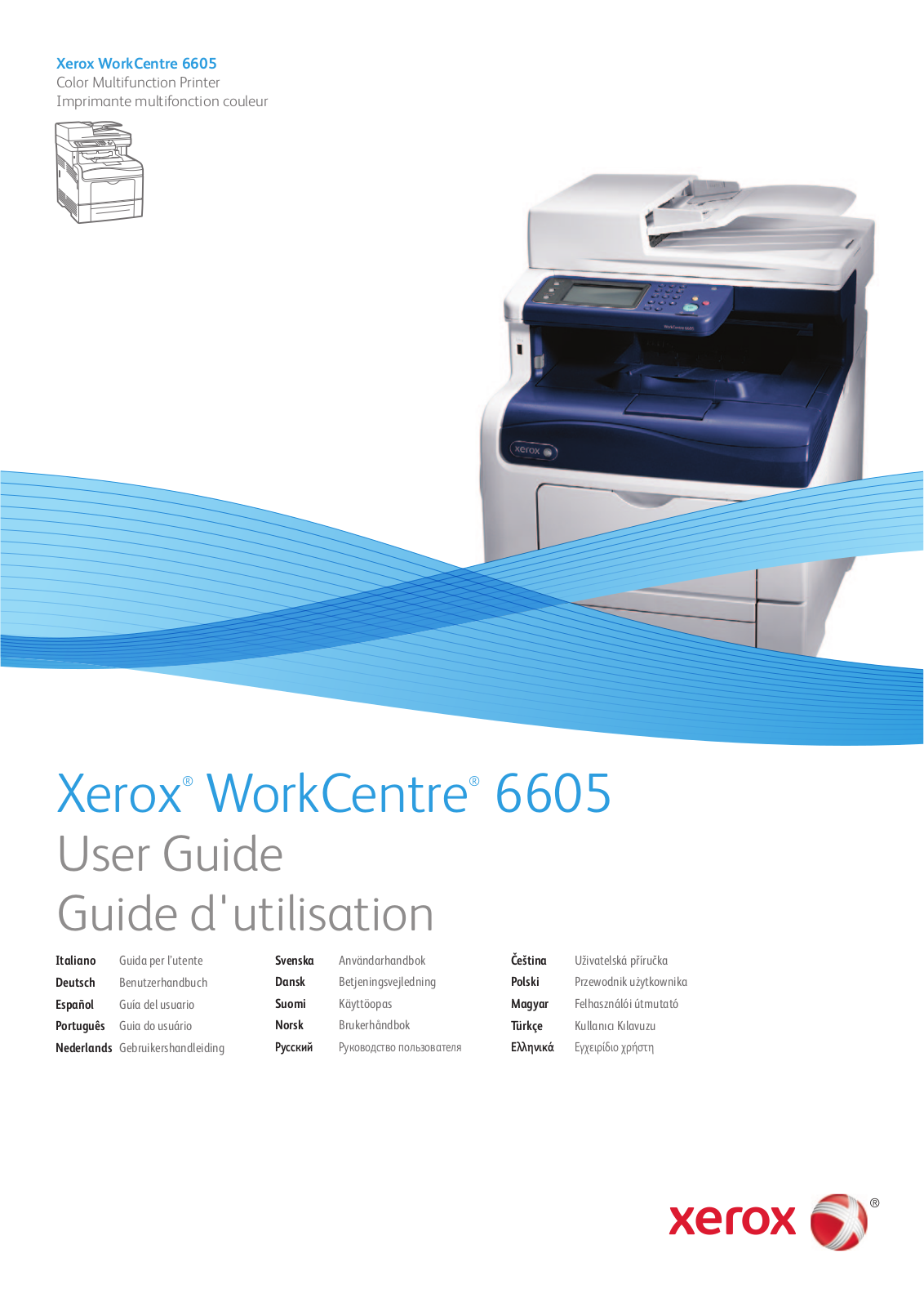 Xerox 6605 User Guide