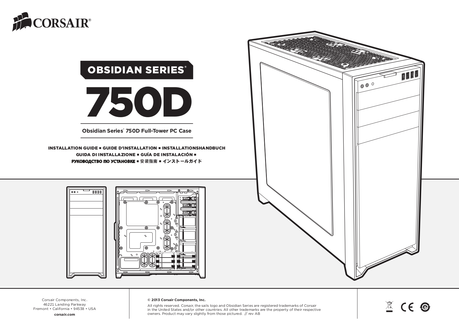 Corsair CC-9011035-WW User Manual