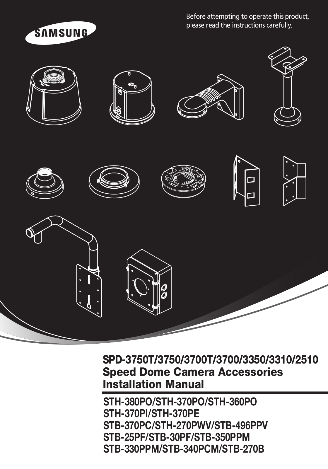 Samsung STB-30PF-N, STB-25PF-N User Manual