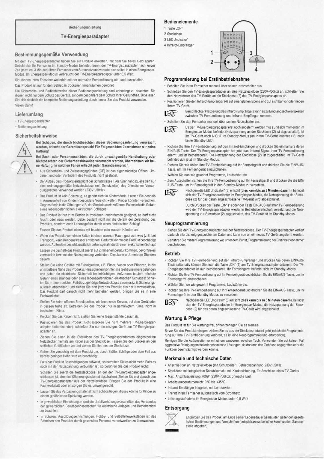 GAO 627802 User manual