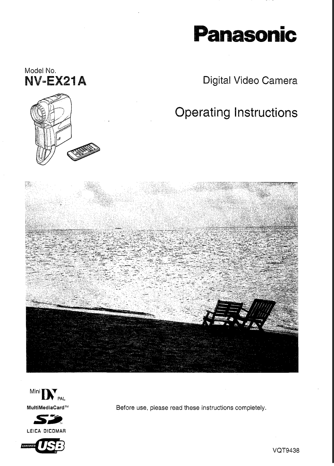 Panasonic NV-EX21A User Manual