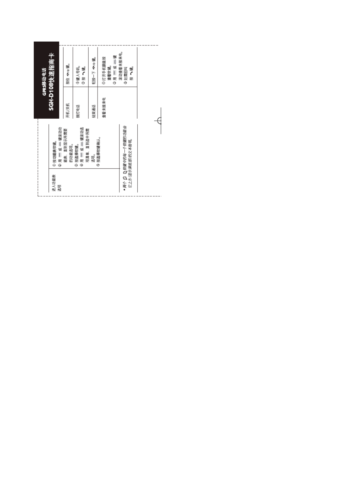 Samsung SGH-D108 User Manual