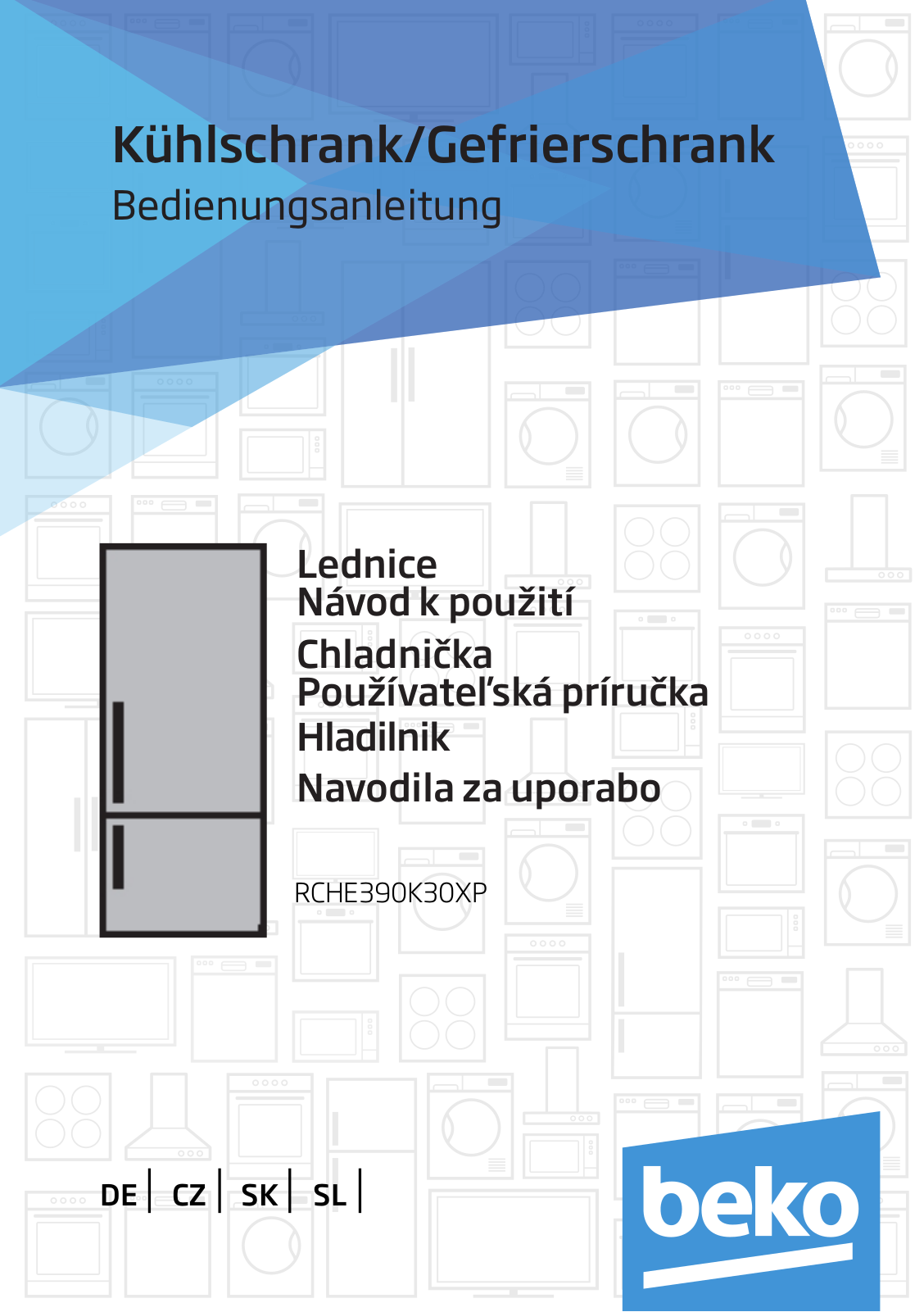 Beko RCHE390K30XP User manual