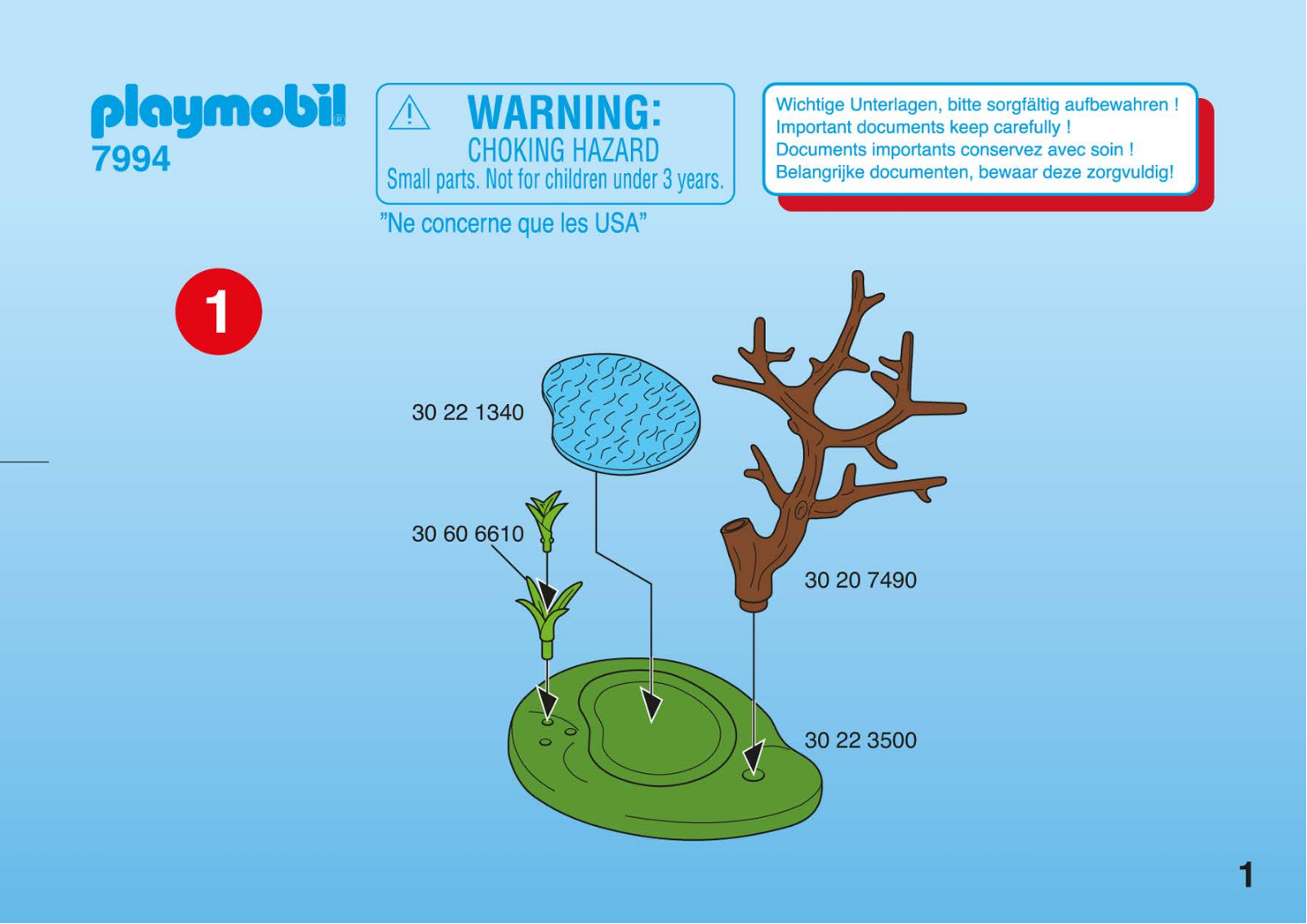 Playmobil 7994 Instructions