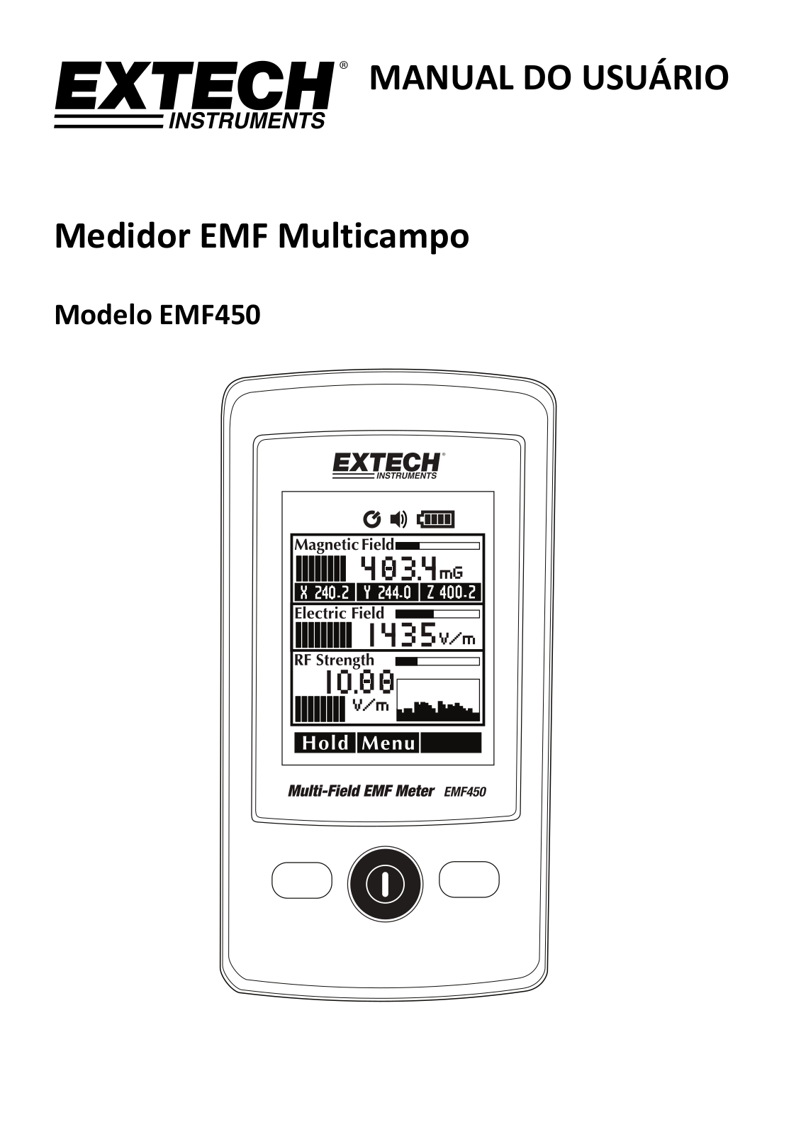 Extech EMF450 User guide