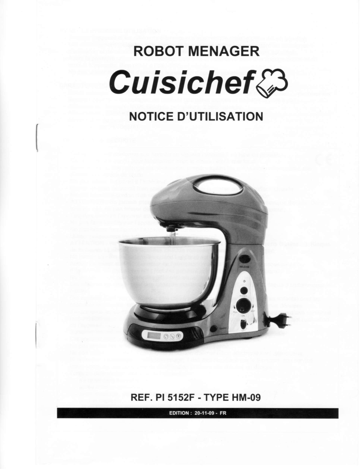 CUISICHEF PI5152F User Manual - ManualMachine.com