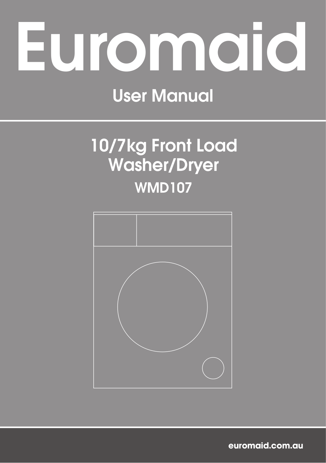 Euromaid WMD107 User Manual